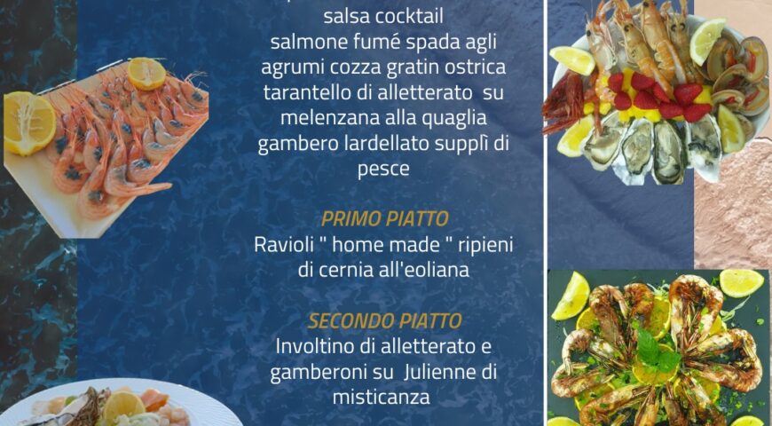 Menù di Pesce – Ferragosto